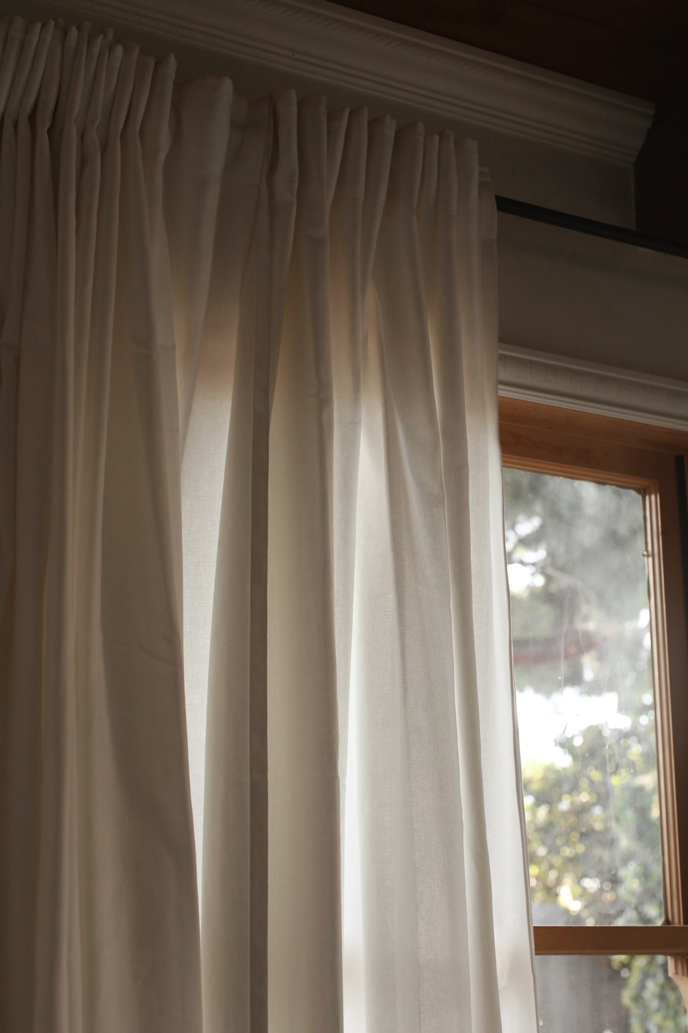 Creating a Wall of Curtains on a Budget Pretty Little Fawn