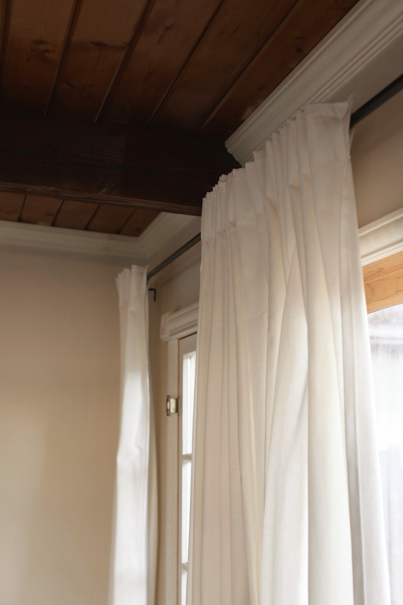 Creating a Wall of Curtains on a Budget Pretty Little Fawn